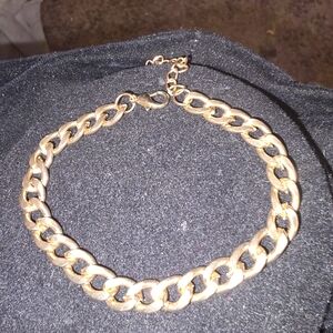 Source Unknown Gold Chain Bracelet